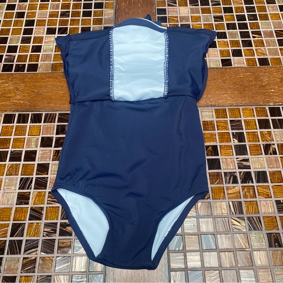 Janie and Jack Baby Girls Stripped Swimsuit - Picture 5 of 10